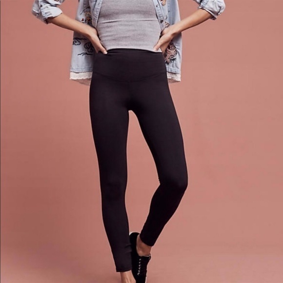 Anthropologie Pants - ANTHROPOLOGIE Saturday Sunday Black Women’s  Leggings Yoga Pant Sz XS
